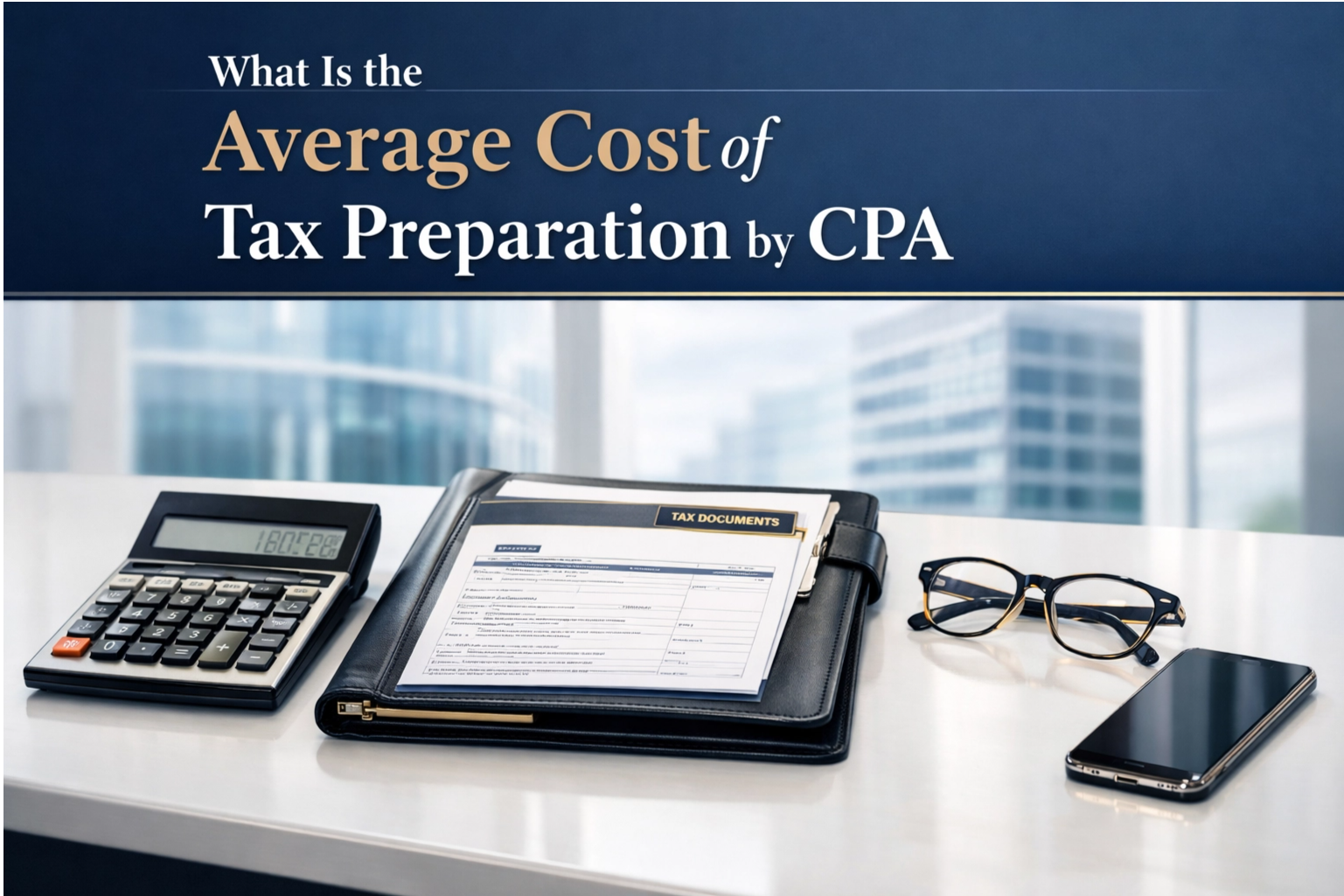 average cost of tax preparation by cpa