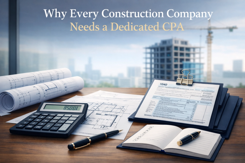 Why Every Construction Company Needs a Dedicated CPA