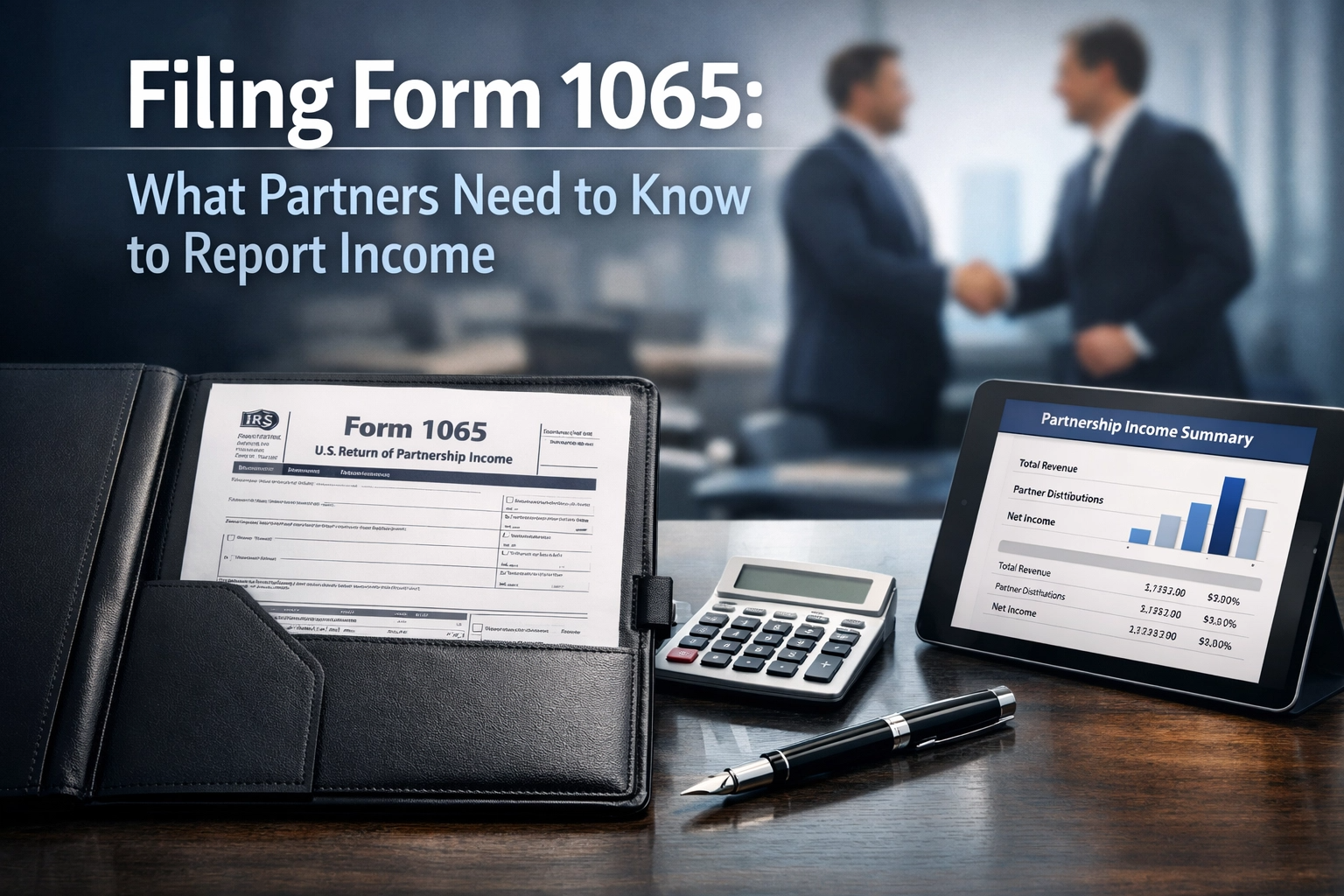 Filing Form 1065: What Partners Need to Know to Report Income